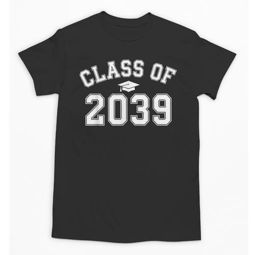 Graduation Class Of 2039 Grow Witth Me School Back To School Unisex T-Shirt - Savourry