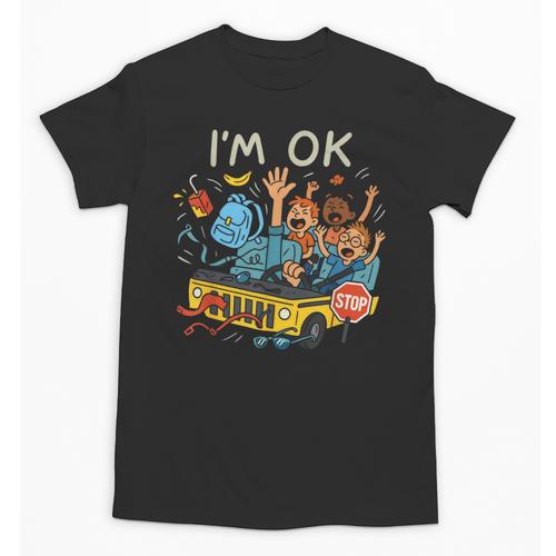 Humorous Graphic Art For School Bus Driver Back To School Unisex T-Shirt - Savourry