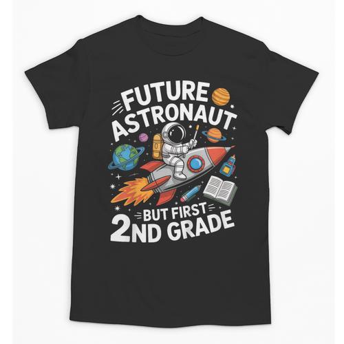 Kids Future Astronaut 2nd Grade Student Back To School Boys Kids Unisex T-Shirt - Savourry
