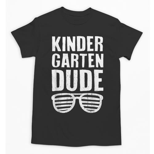 Kindergarten Dude First Day Back To School Boys Kids Unisex T-Shirt - Savourry