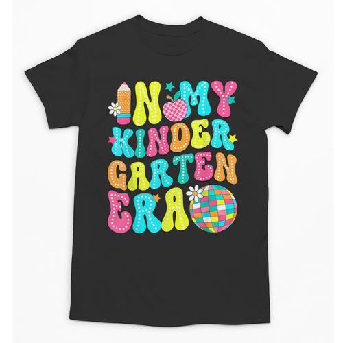 In My Kindergarten Era Groovy Back To School Unisex T-Shirt - Savourry