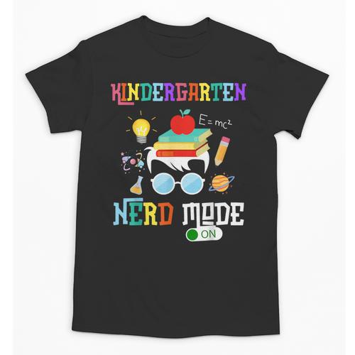 Kindergarten Nerd Mode On Back To School Science Kids Boys Unisex T-Shirt - Savourry