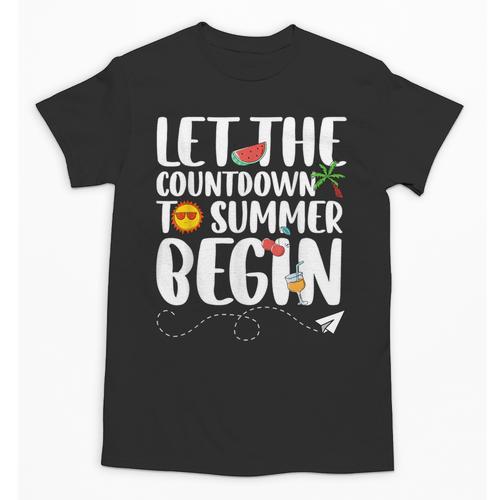 Let The Countdown To Summer Begin Back To School Unisex T-Shirt - Savourry