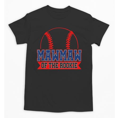 Mawmaw Rookie Of Year 1st Birthday Baseball Theme Matching Unisex T-Shirt - Sportilla