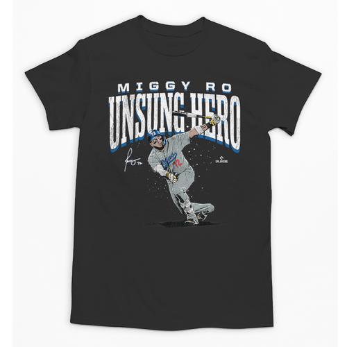 Miguel Rojas Unsung Hero Los Angeles Baseball MLBPA Unisex T-Shirt - Sportilla
