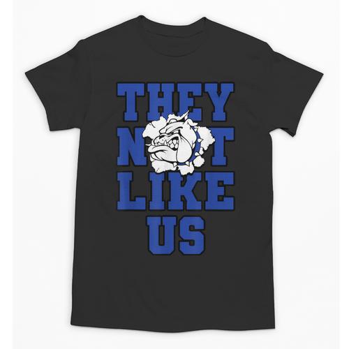 Not Like Bulldog Back To School Spirit B Unisex T-Shirt - Savourry