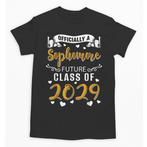 Officially a Sophomore Future Class Of 2029 Back To School Unisex T-Shirt - Savourry
