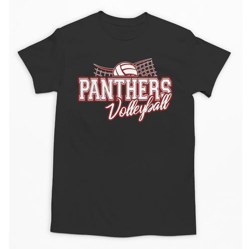 Panthers Volleyball Back To School Spirit M Unisex T-Shirt - Savourry