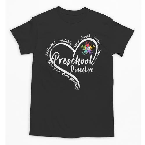 Preschool Director Assistant Back To School Daycare Thank Unisex T-Shirt - Savourry