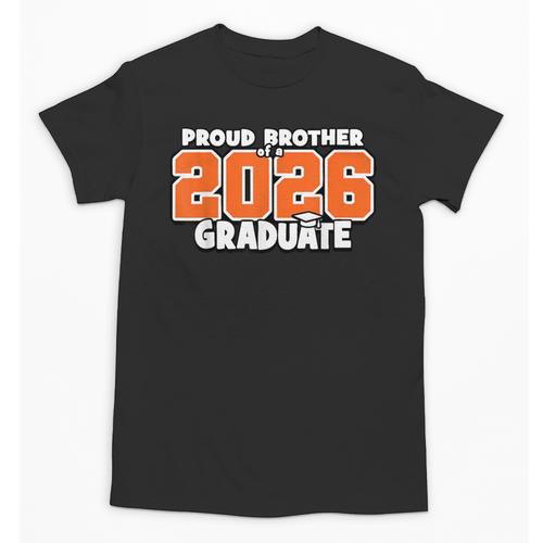 Proud Brother Of 2026 Graduate Matching Back To School O Unisex T-Shirt - Savourry