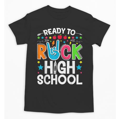 Ready To Rock High School First Day Back To School Unisex T-Shirt - Savourry