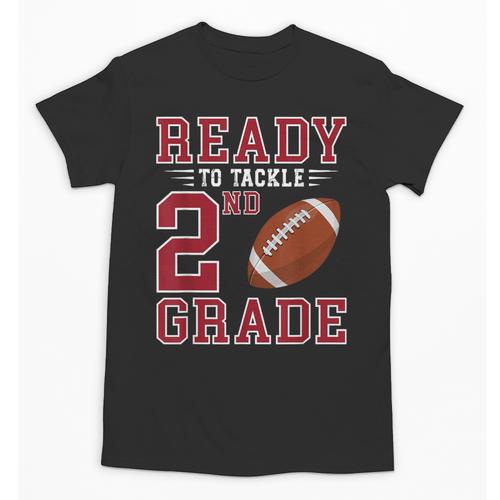 Ready To Tackle 2nd Grade Back To School First Day Of School Unisex T-Shirt - Savourry