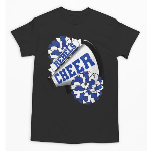 Rebels Cheer Back To School Cheerleading Spirit B Unisex T-Shirt - Savourry