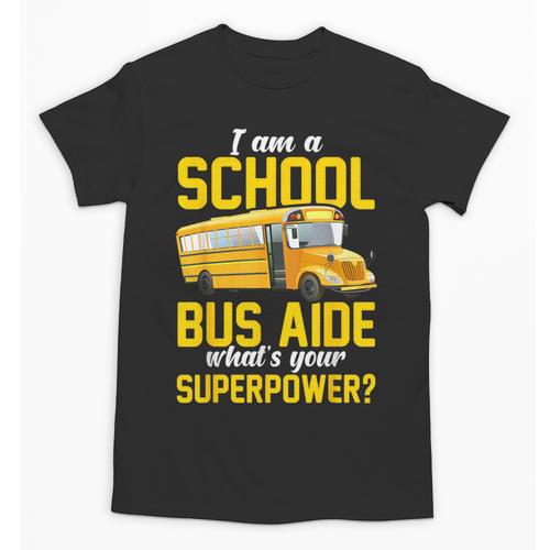 School Bus Aide Back To School Transport Bus Aide Unisex T-Shirt - Savourry