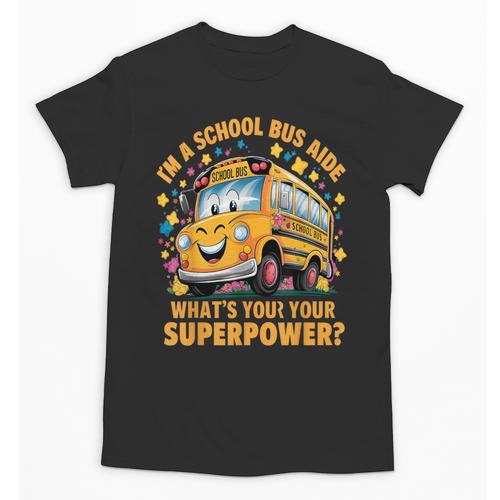 I Am A School Bus Aide Back To School Unisex T-Shirt - Savourry