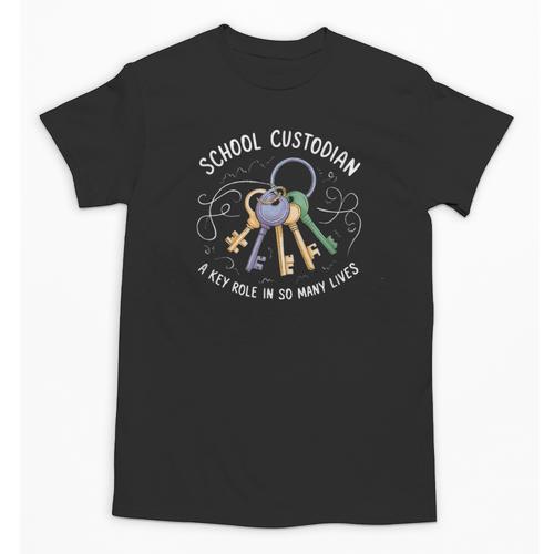 School Custodian Back To School Janitor Appreciation Men Unisex T-Shirt - Savourry