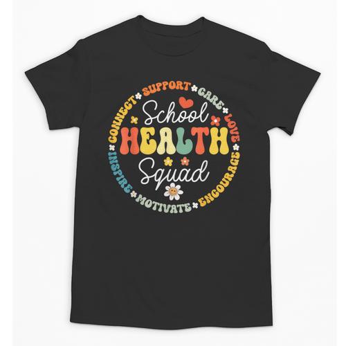 School Health Squad Back To School Nurse Squad Unisex T-Shirt - Savourry