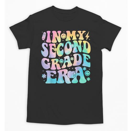 In My Second Grade Era Girl Tie Dye 2nd Grade Back To School Unisex T-Shirt - Savourry