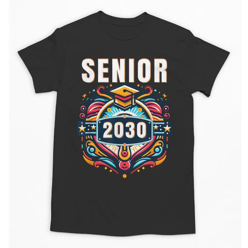 Senior 30 Class Of 2030 Back To School Graduation 2030 Unisex T-Shirt - Savourry