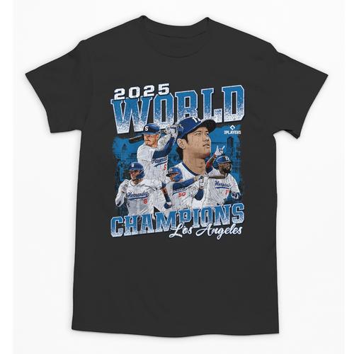 Shohei Ohtani 2025 Los Angeles Baseball Champions MLBPA Unisex T-Shirt - Sportilla