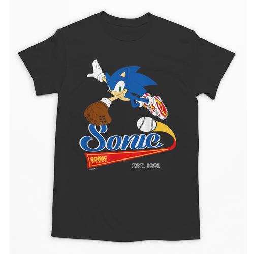 Sonic The Hedgehog Sonic Baseball Est 1991 Unisex T-Shirt - Sportilla