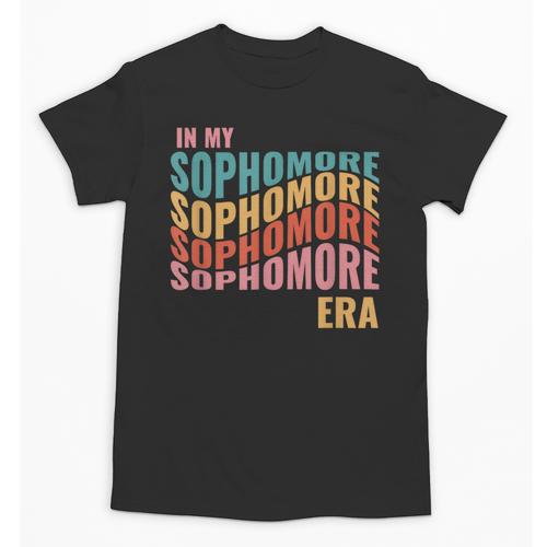 In My Sophomore Era High School 10th Grade Back To School Unisex T-Shirt - Savourry