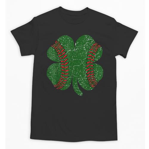 St Patricks Day Shamrock Baseball Saint Paddy's Unisex T-Shirt - Sportilla