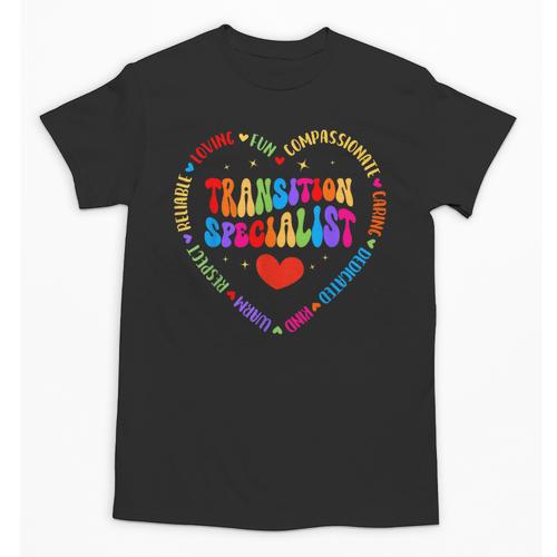 Transition Specialist Appreciation Week Back To School Unisex T-Shirt - Savourry