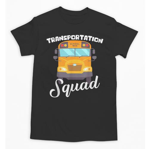 Transportation Squad Back To School Bus Driver Monitor Aide Unisex T-Shirt - Savourry