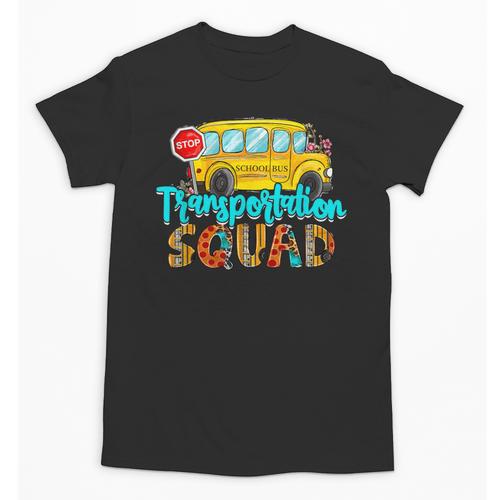 Transportation Squad Bus Driver Back To School Unisex T-Shirt - Savourry
