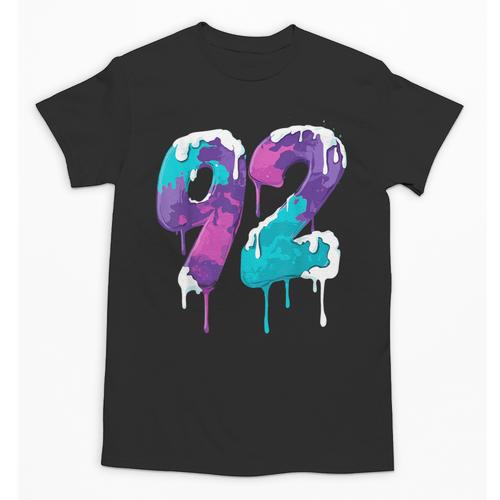 Vintage Baseball 92 Number Unisex T-Shirt - Sportilla