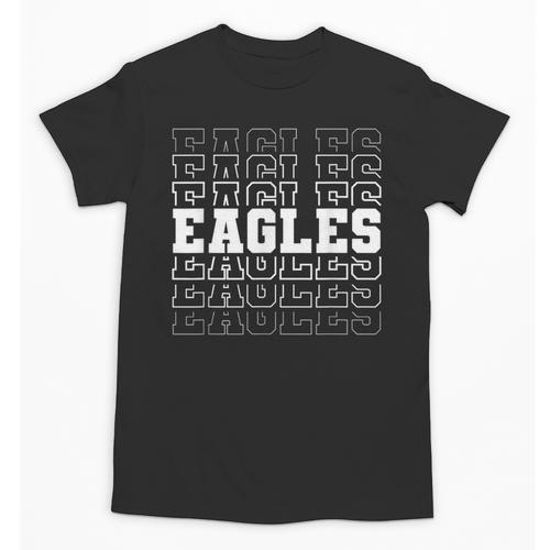 Vintage Eagles High School Go Eagles Pride Back To School Unisex T-Shirt - Savourry