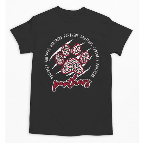 Vintage Panthers School Sports Name Spirit Back To School Unisex T-Shirt - Savourry