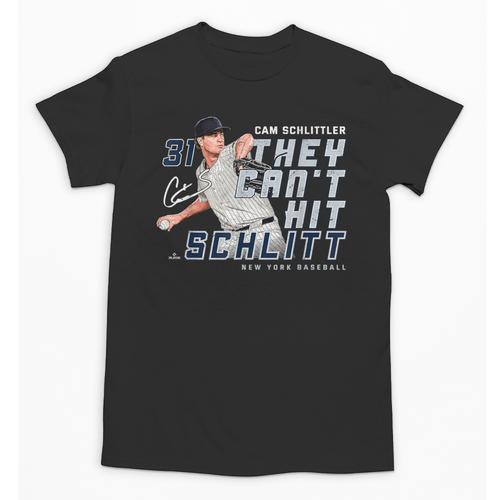 They Can't Hit Schlitt Cam Schlittler New York Baseball MLBP Unisex T-Shirt - Sportilla