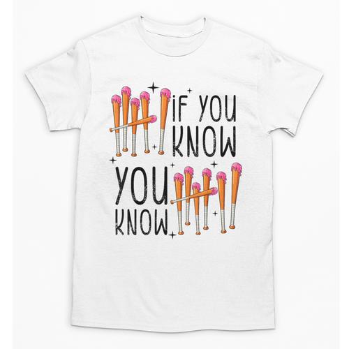 6 7 If You Know You Know Baseball Ice Cream Dip Unisex T-Shirt - Sportilla