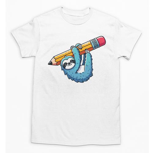 Back To School Seventh Grade Sloth Hanging Out In 7th Grade Performance Unisex T-Shirt - Savourry