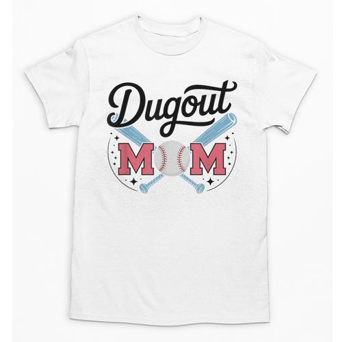 Baseball Mom – Proud Dugout Supporter Unisex T-Shirt - Sportilla