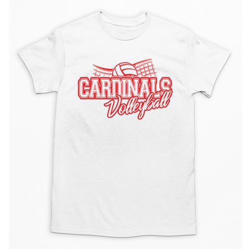 Cardinals Volleyball Back To School Spirit R Unisex T-Shirt - Savourry