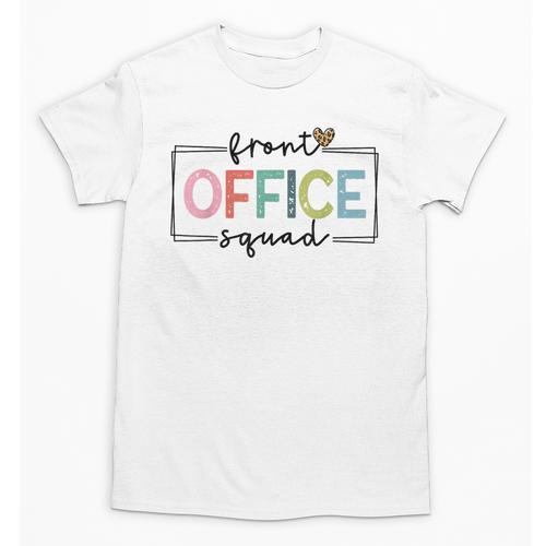 Cute Front Office Squad Secretary Admin Back To School Women Unisex T-Shirt - Savourry