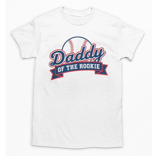 Dad Daddy Of The Rookie Baseball Unisex T-Shirt - Sportilla