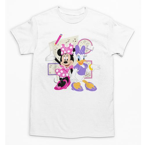 Disney Minnie & Daisy Back To School Best Friends BFFs Unisex T-Shirt - Savourry