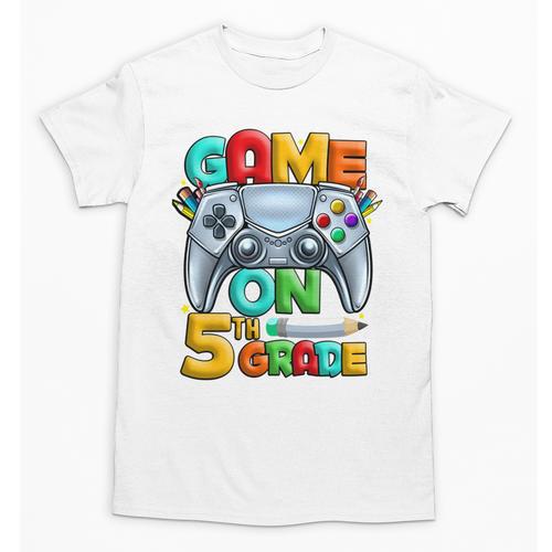 Game On 5th Grade Back To School 5th Grade Level Unlocked Performance Unisex T-Shirt - Savourry