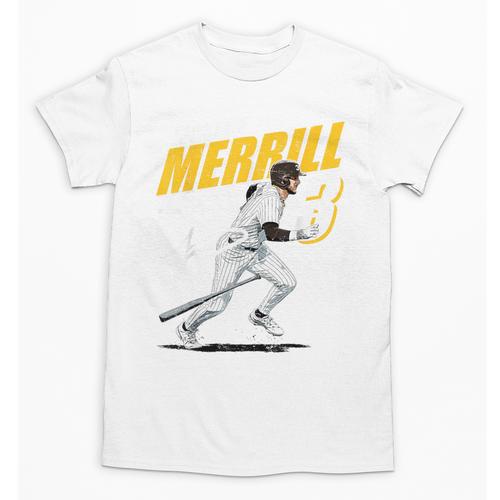 Jackson Merrill San Diego MLB Baseball Player MLBJME204M Unisex T-Shirt - Sportilla