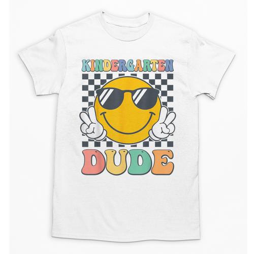 Kindergarten Dude First Day Of Kindergarten Back To School Unisex T-Shirt - Savourry