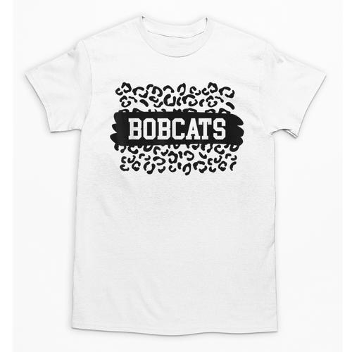 Leopard Bobcats School Spirit Fan Team Back To School Unisex T-Shirt - Savourry