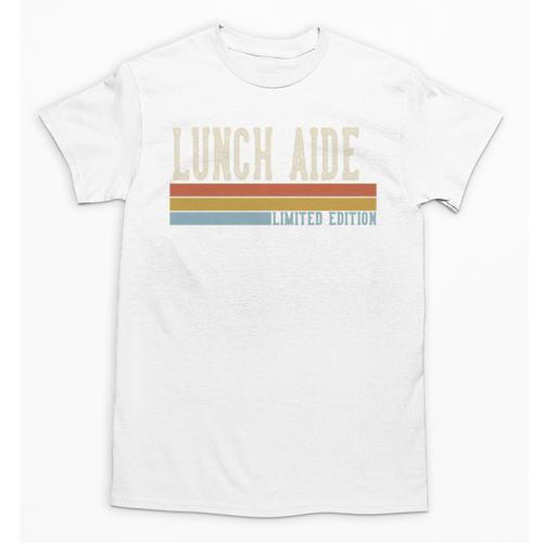 Lunch Aide Week Retro Vintage Back To School Day Comfort Colors Crop Top Unisex T-Shirt - Savourry