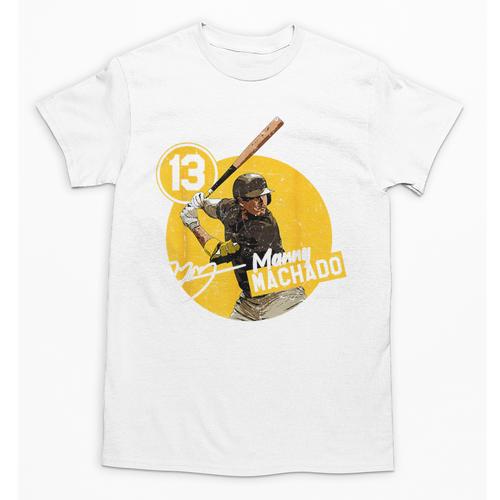 Manny Machado San Diego MLB Baseball Players MLBMAC4056 Unisex T-Shirt - Sportilla