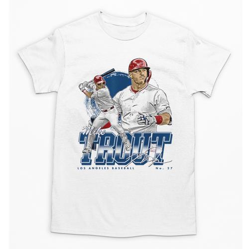 Mike Trout Los Angeles A MLB Baseball Players MLBMTR302N Unisex T-Shirt - Sportilla