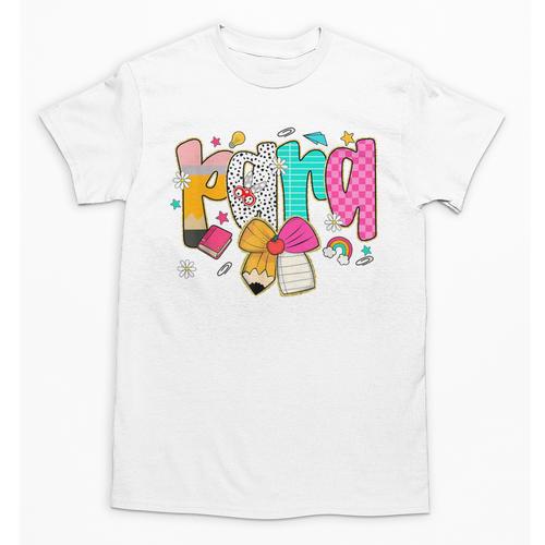Para Paraprofessional Coquette First Day Back To School Unisex T-Shirt - Savourry