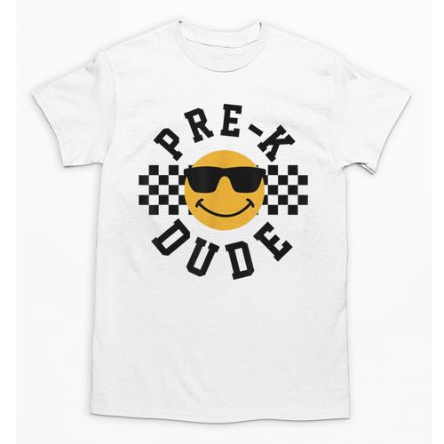 Preschool Dude Back To School Pre-K Students Kids Unisex T-Shirt - Savourry